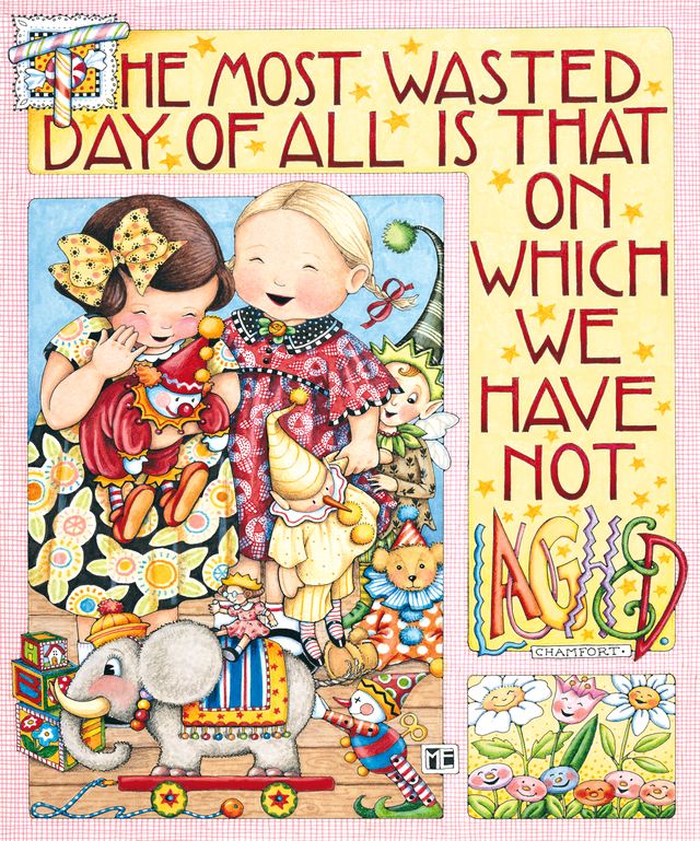 Wasted Day Not Laughed