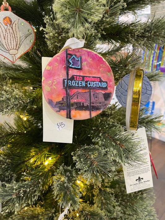 Ted Drewes 2024 Holiday Ornament